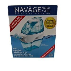 NAVAGE Power Suction Nasal Care Saline Nasal Irrigation Nose Cleaner